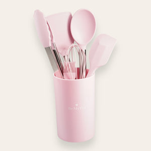 All you need Silicone Kitchen Utensil Sets with Stainless Steel hand –  Bemypot